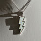 Opalite Lightning Bolt Necklace