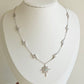 Opalite CZ Lightning Bolt Necklace/Bracelet