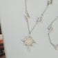 Opalite CZ Lightning Bolt Necklace/Bracelet