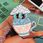 Storm In A Teacup Enamel Pin
