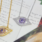 Violet Eye Necklaces