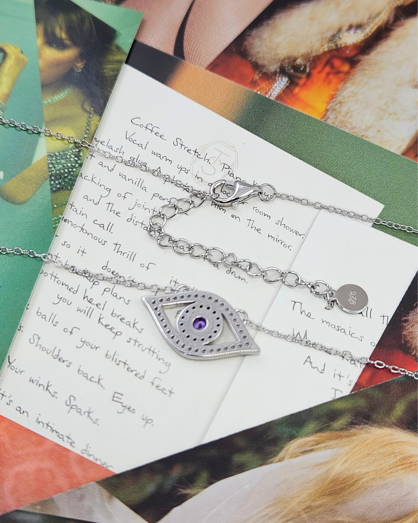 Violet Eye Necklaces