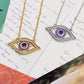 Violet Eye Necklaces