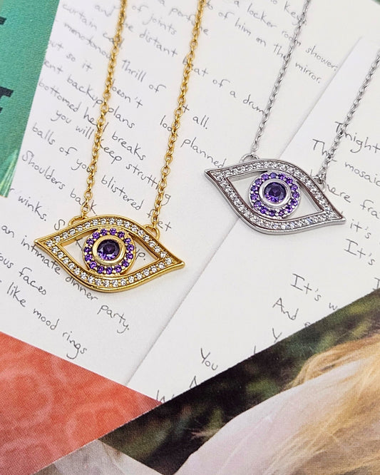 Violet Eye Necklaces