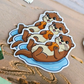 Otter Acrylic Pin/ Sticker