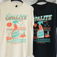 Opalite Spray Bottle T-Shirts (Natural/Black)
