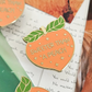 Sweeter Than A Peach Enamel Pin