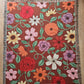 Acoustic Piano Flowers Woven Blanket