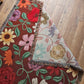 Acoustic Piano Flowers Woven Blanket