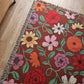 Acoustic Piano Flowers Woven Blanket