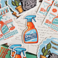 Opalite Spray Bottle Stickers