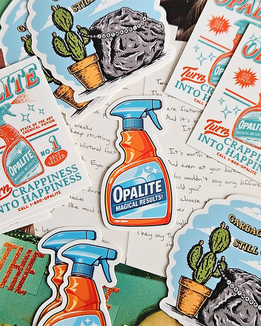 Opalite Spray Bottle Stickers