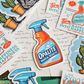 Opalite Spray Bottle Stickers