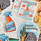 Opalite Spray Bottle Stickers