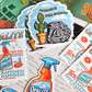 Opalite Spray Bottle Stickers