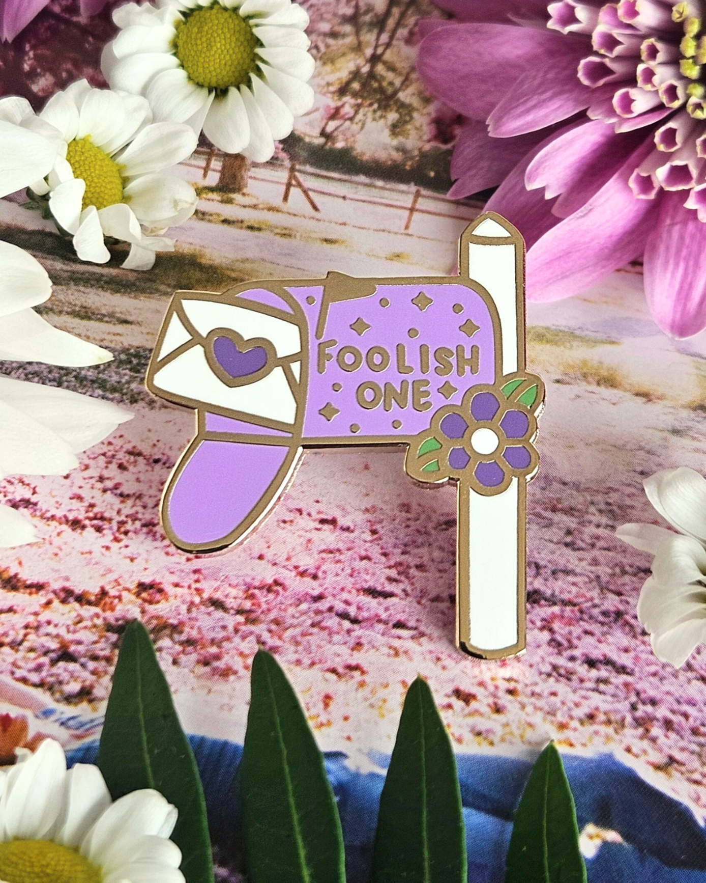 Foolish One Enamel Pin