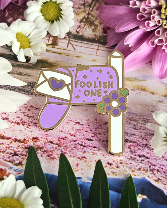 Foolish One Enamel Pin