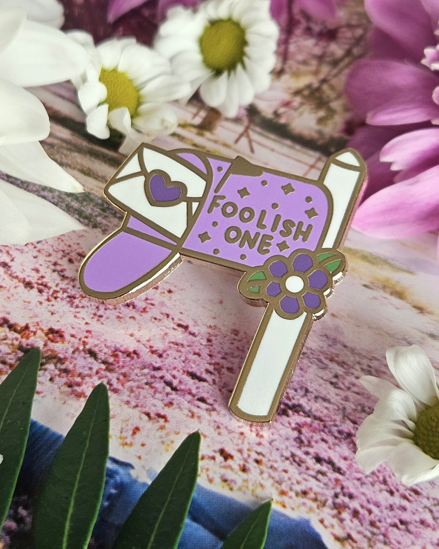 Foolish One Enamel Pin