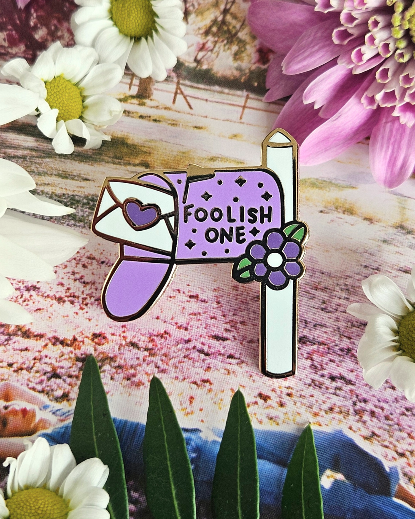 Foolish One Enamel Pin