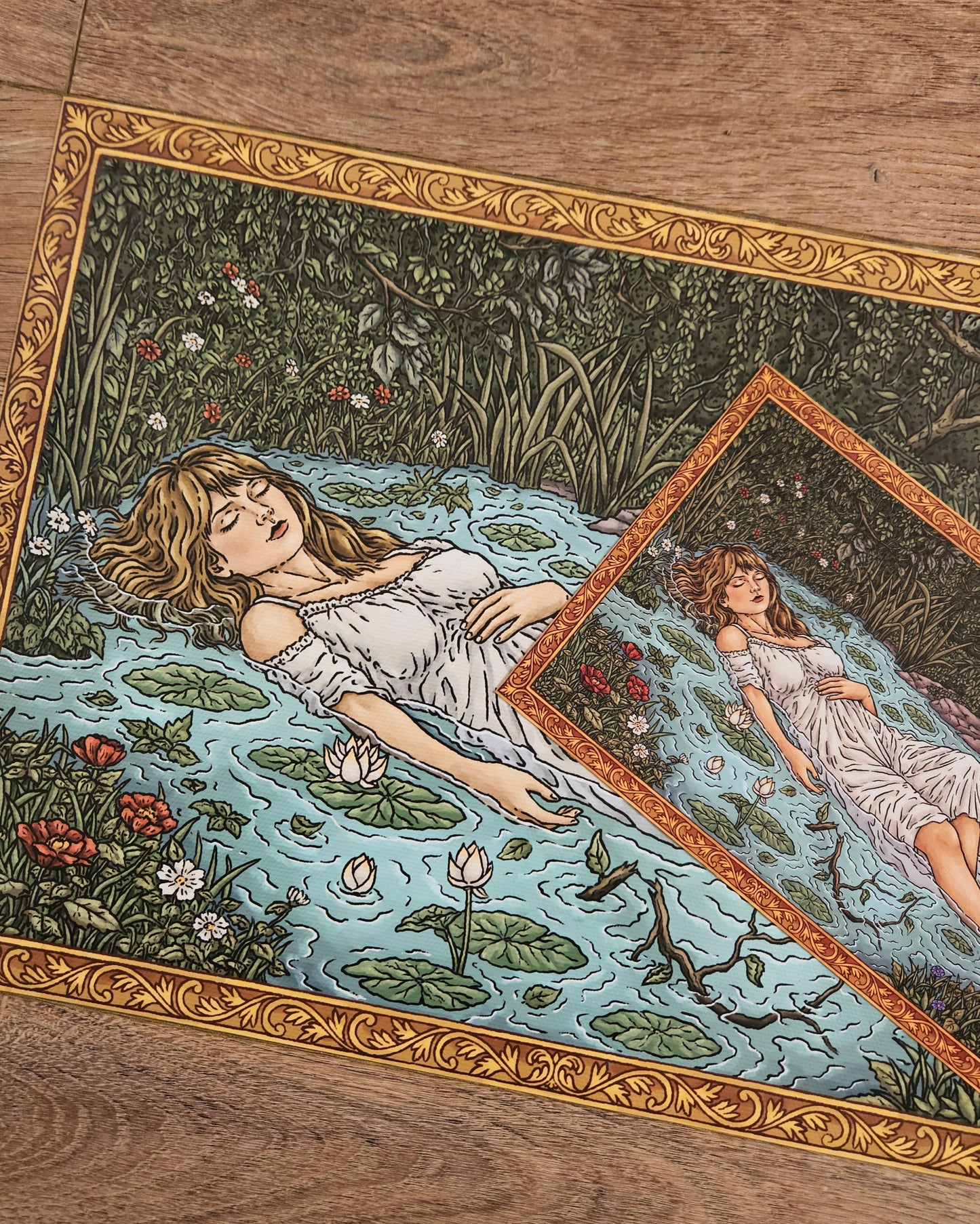 Ophelia Water Poster/Print
