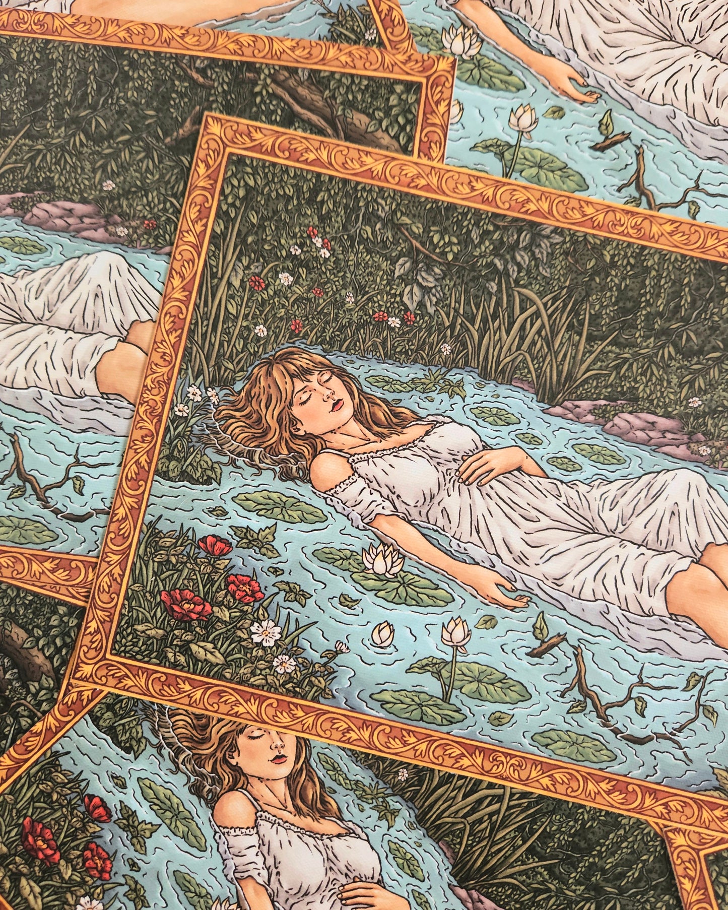 Ophelia Water Poster/Print