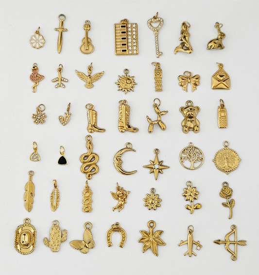 Various Charms Gold