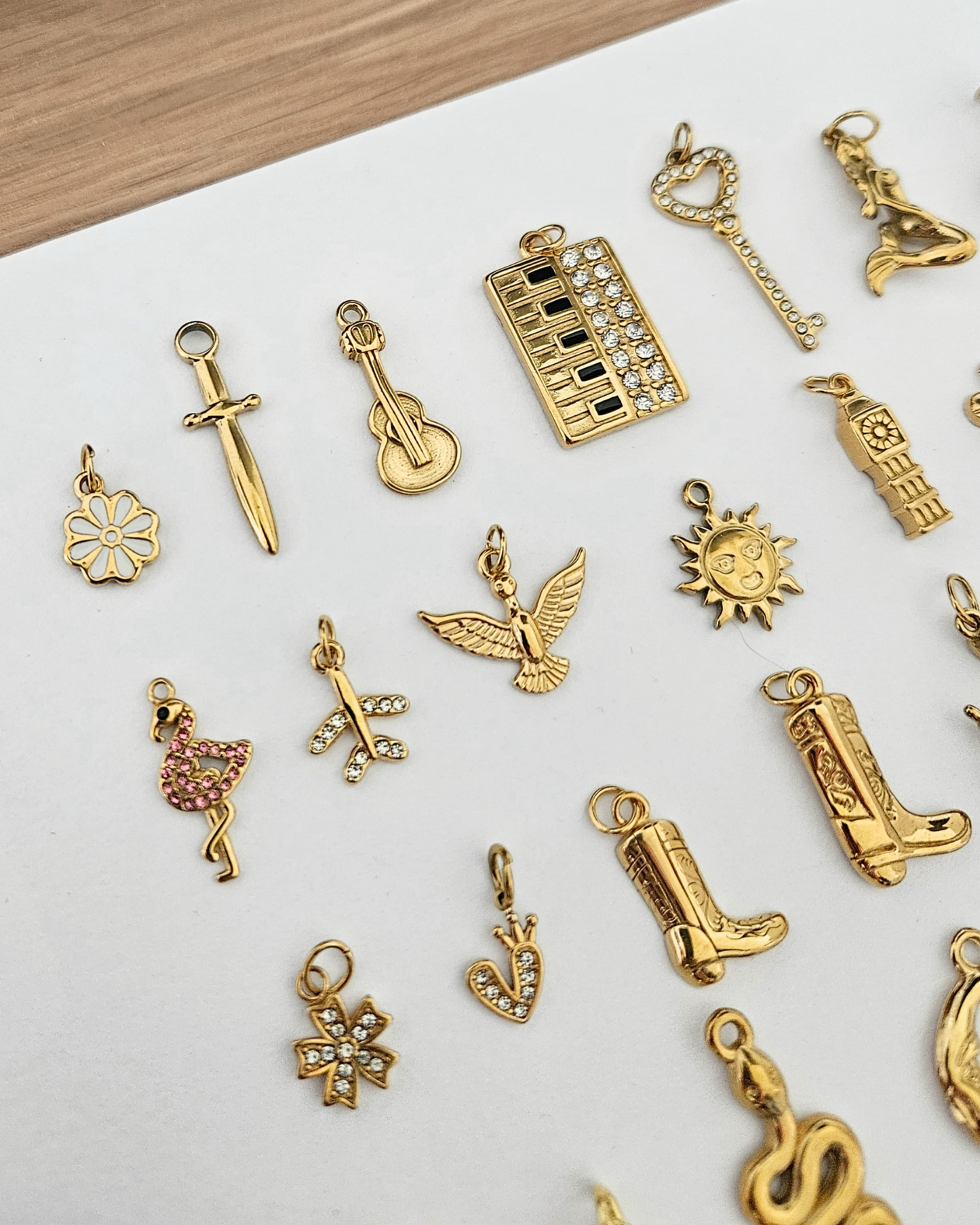 Various Charms Gold