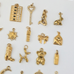Various Charms Gold