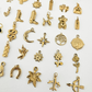 Various Charms Gold