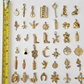 Various Charms Gold