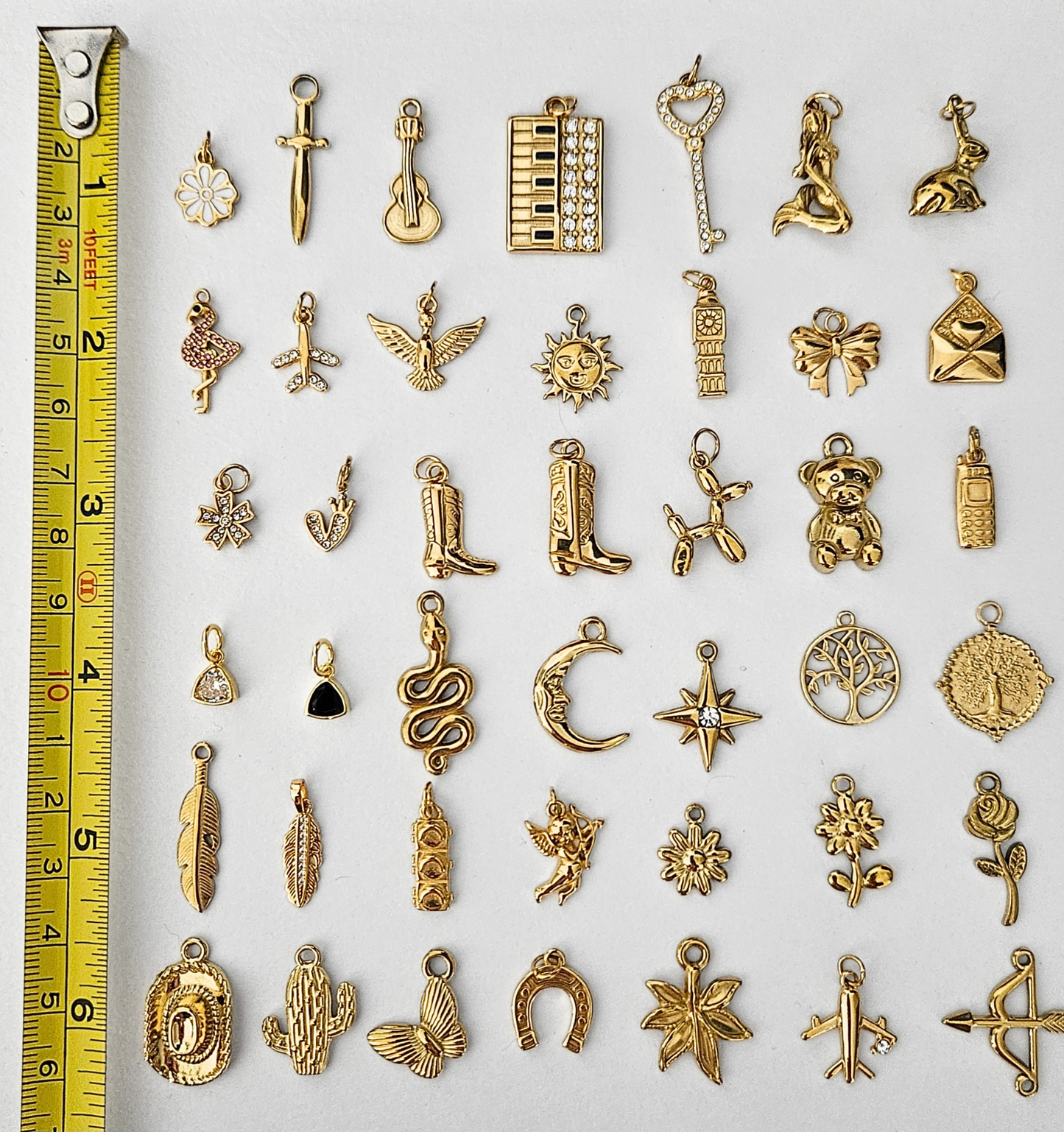 Various Charms Gold
