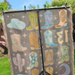 Cowboy Boots Woven Blanket