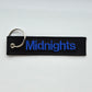 Midnights Embroidered Keychain