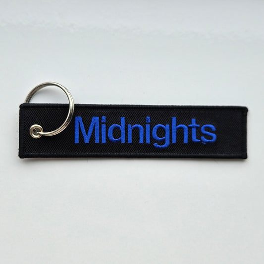 Midnights Embroidered Keychain