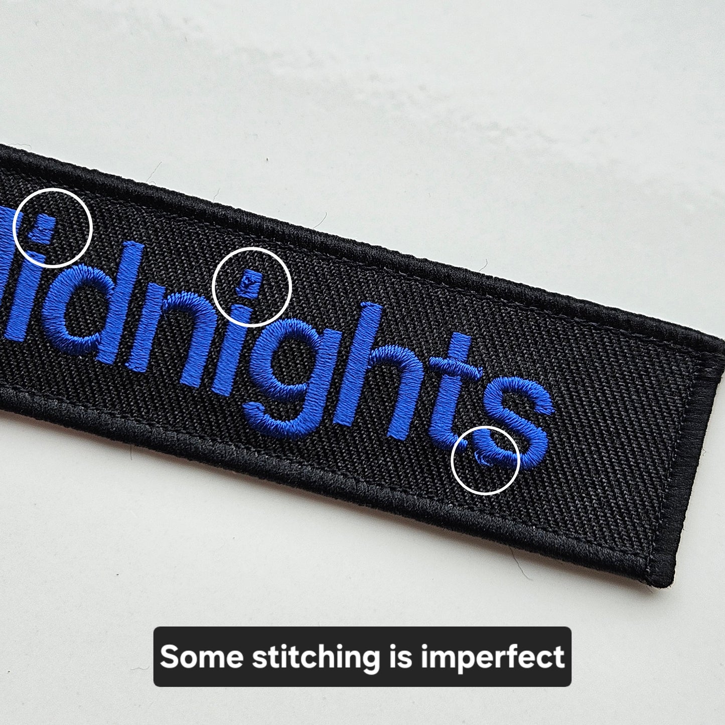 Midnights Embroidered Keychain