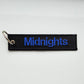 Midnights Embroidered Keychain