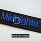 Midnights Embroidered Keychain