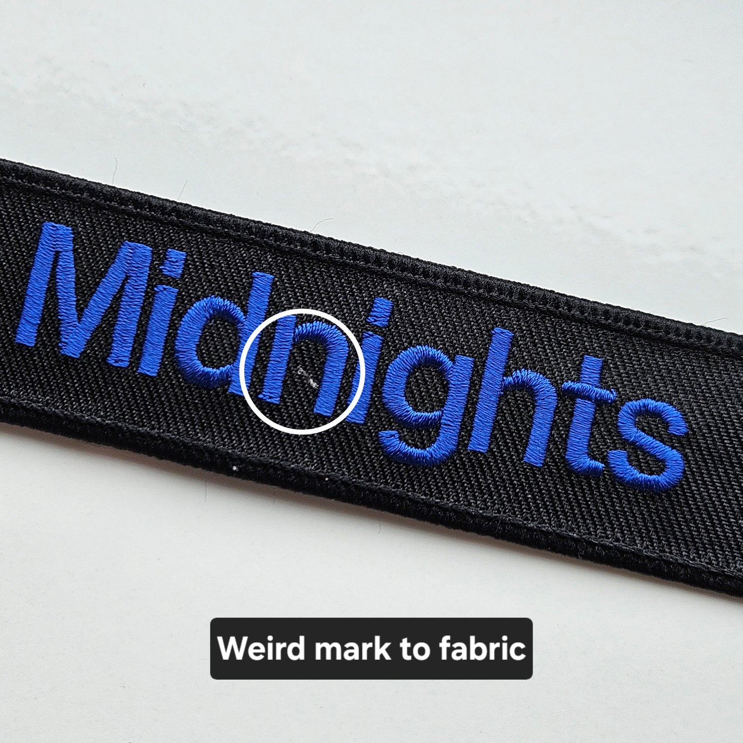 Midnights Embroidered Keychain