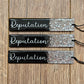 B-Grade Resin Album Bookmarks