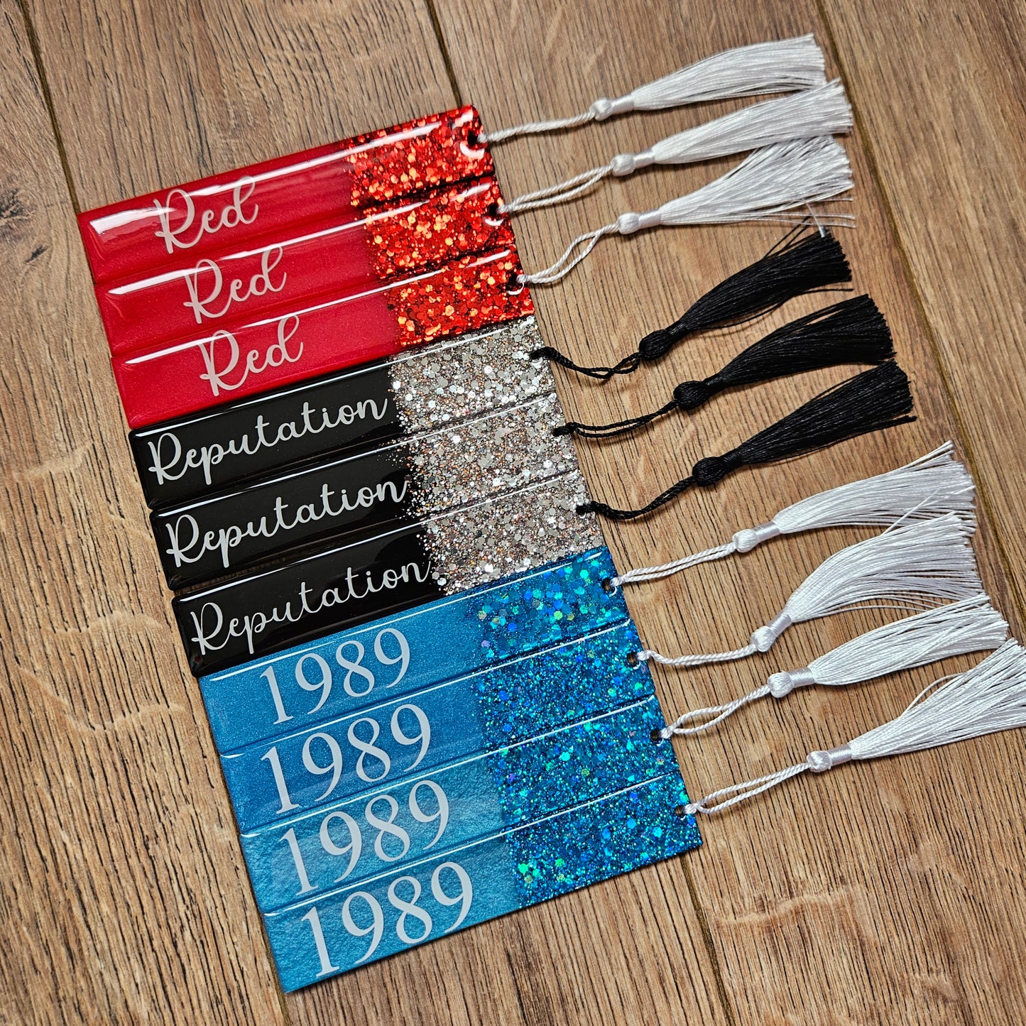 B-Grade Resin Album Bookmarks