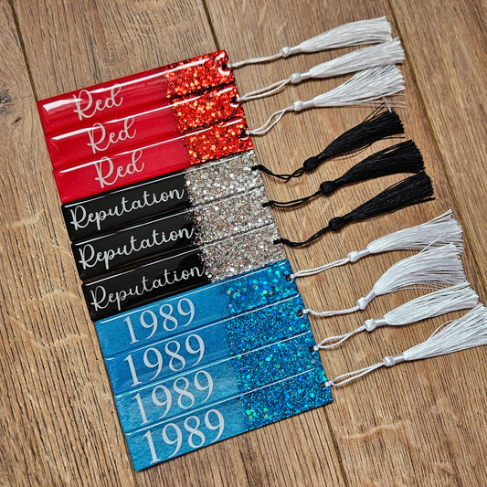 B-Grade Resin Album Bookmarks