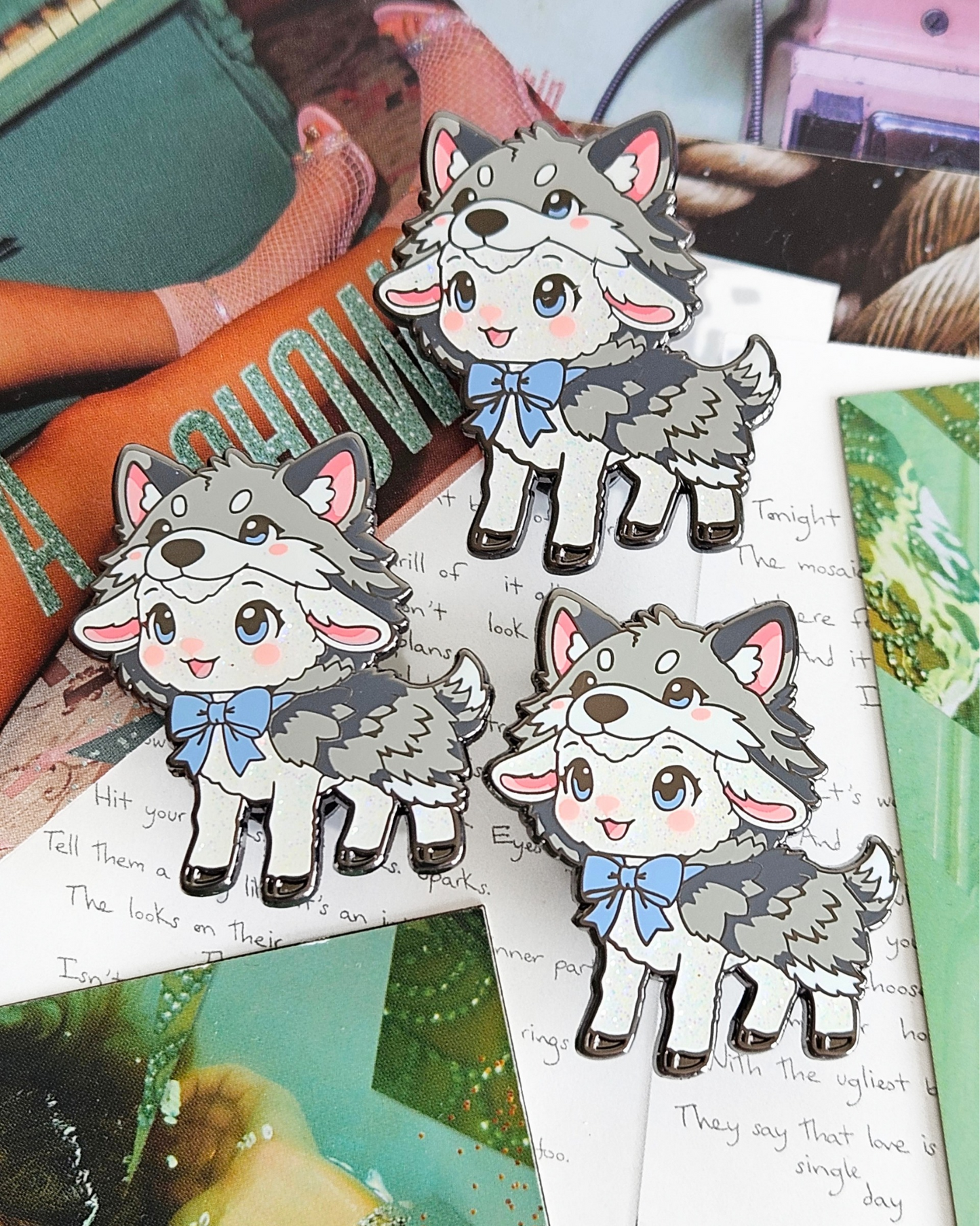 Eldest Daughter Lamb/Wolf Enamel Pin