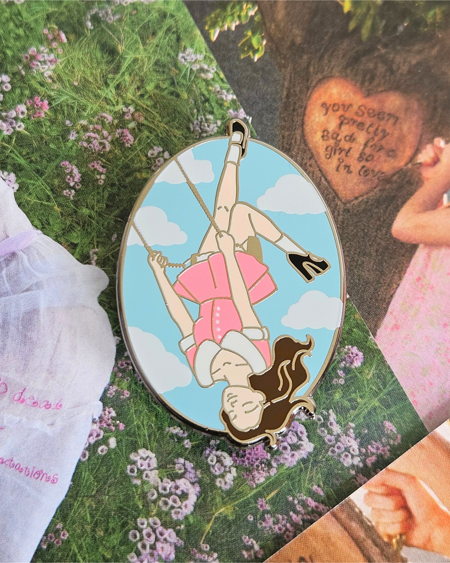 Olivia Rodrigo Album Cover Enamel Pin