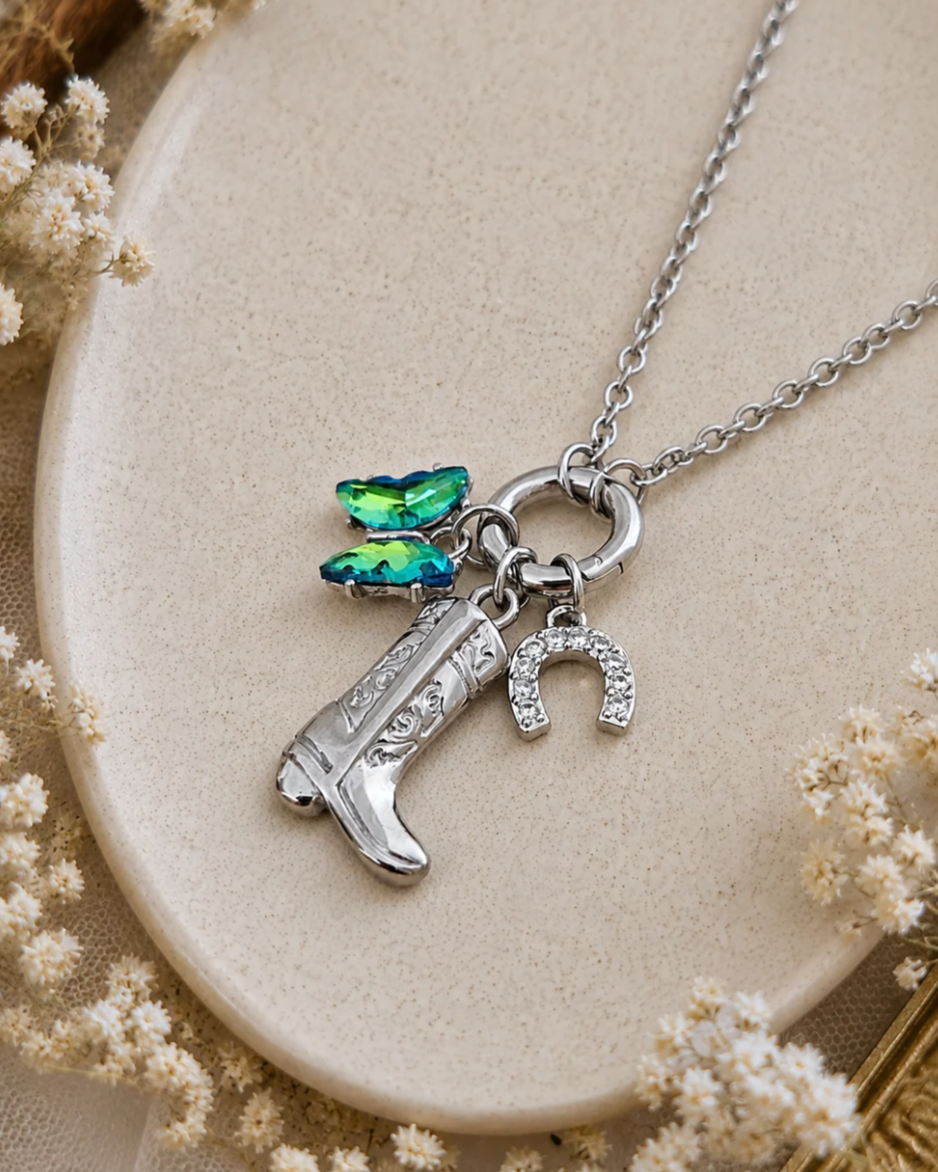 Debut Charm Necklace (New, Butterfly)