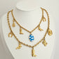 I Knew It I Knew You Charm Necklaces (multi charm)