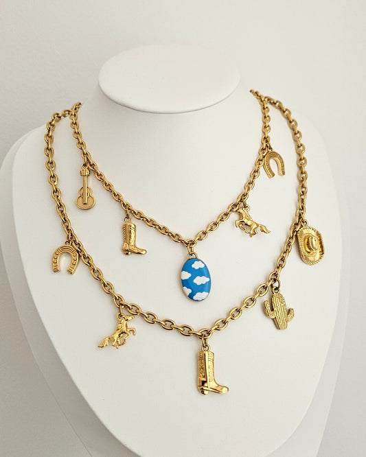 I Knew It I Knew You Charm Necklaces (multi charm)