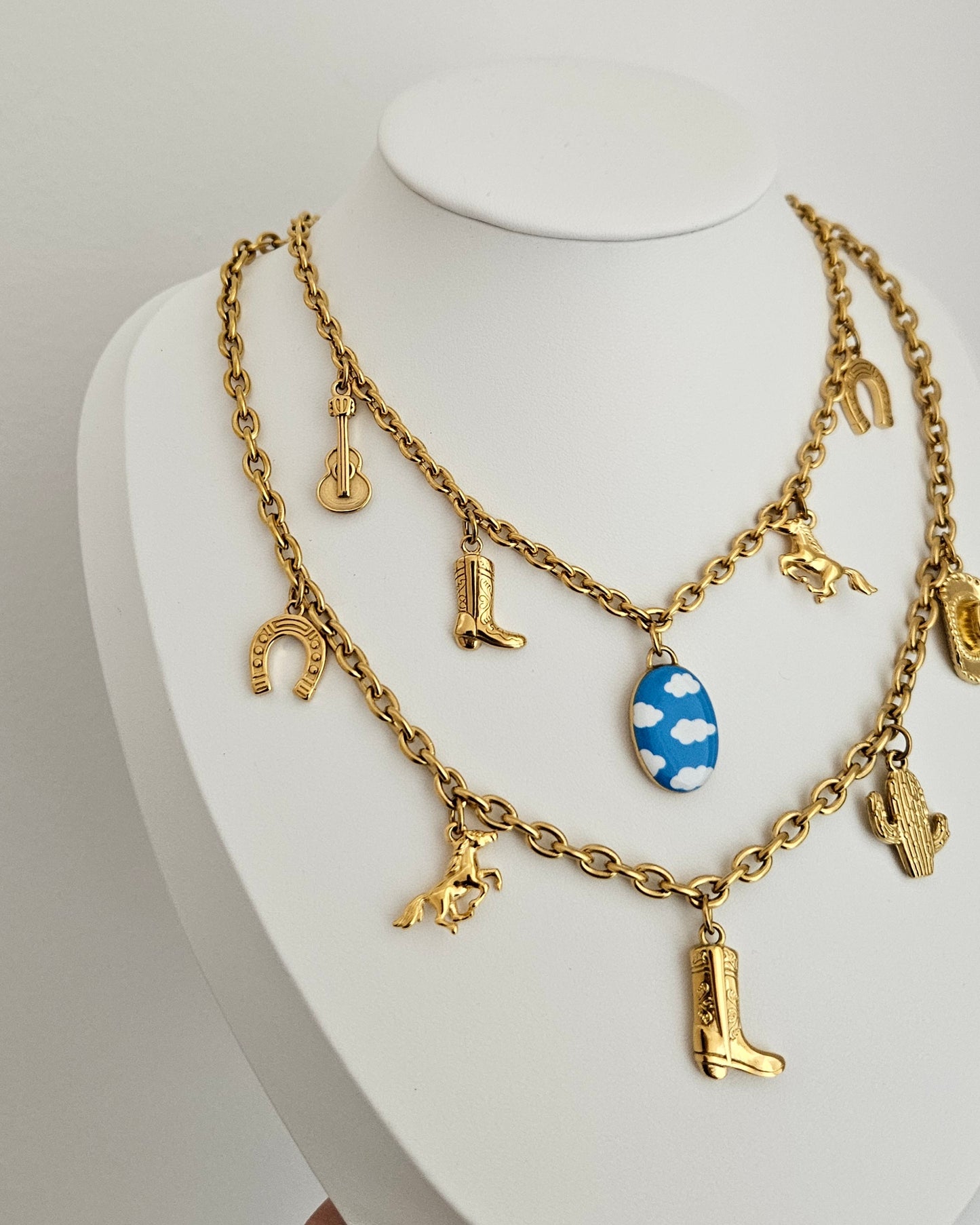 I Knew It I Knew You Charm Necklaces (multi charm)