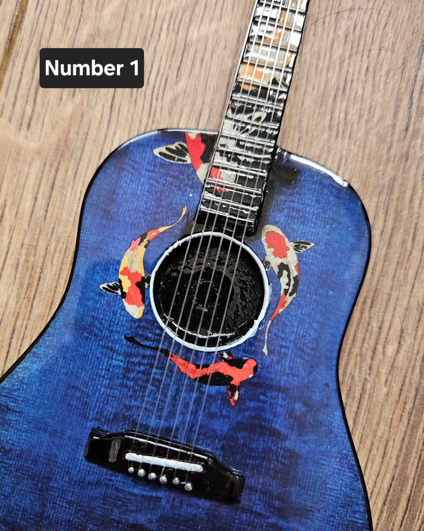 C-Grade Koi Fish Guitar Ornaments