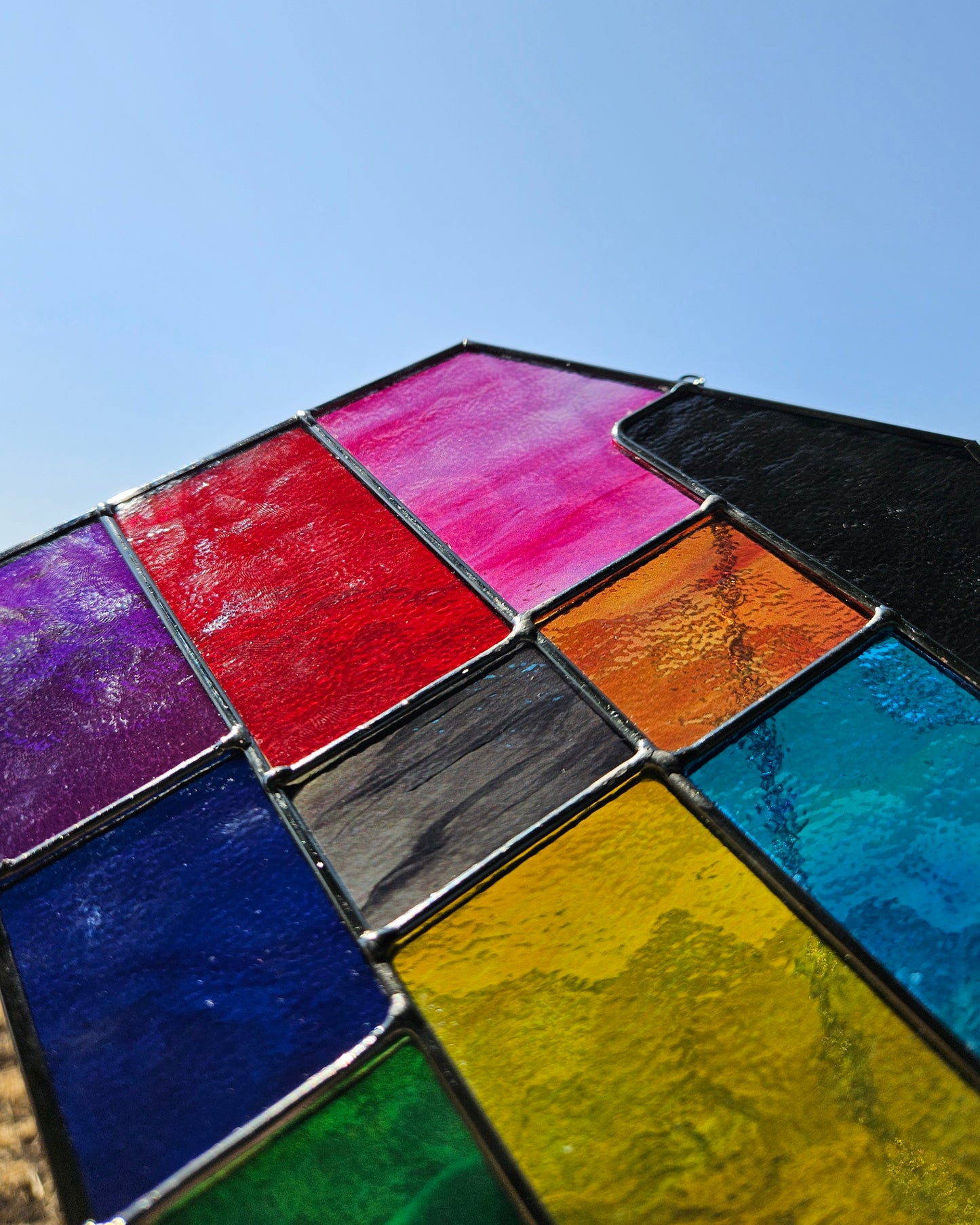 Lover House Stained Glass Suncatcher