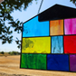 Lover House Stained Glass Suncatcher